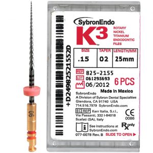 Ace endo rotative K3 SybronEndo