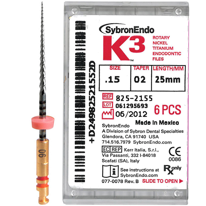 Ace endo rotative K3 SybronEndo Ace endo rotative K3 SybronEndo