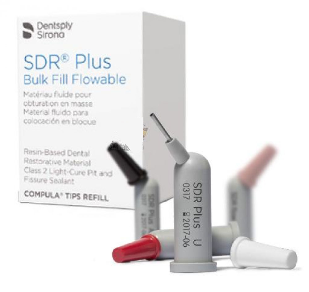 SDR Plus Refill compozit flow Dentsply Sirona carpula compule 0,25g 5 buc SDR Plus Refill compozit flow Dentsply Sirona carpula compule 0,25g 5 buc