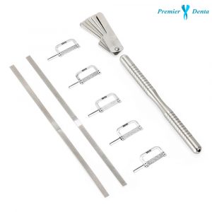 Set pentru stripping interdentar manual slefuiri interproximale IPR Premier 17H