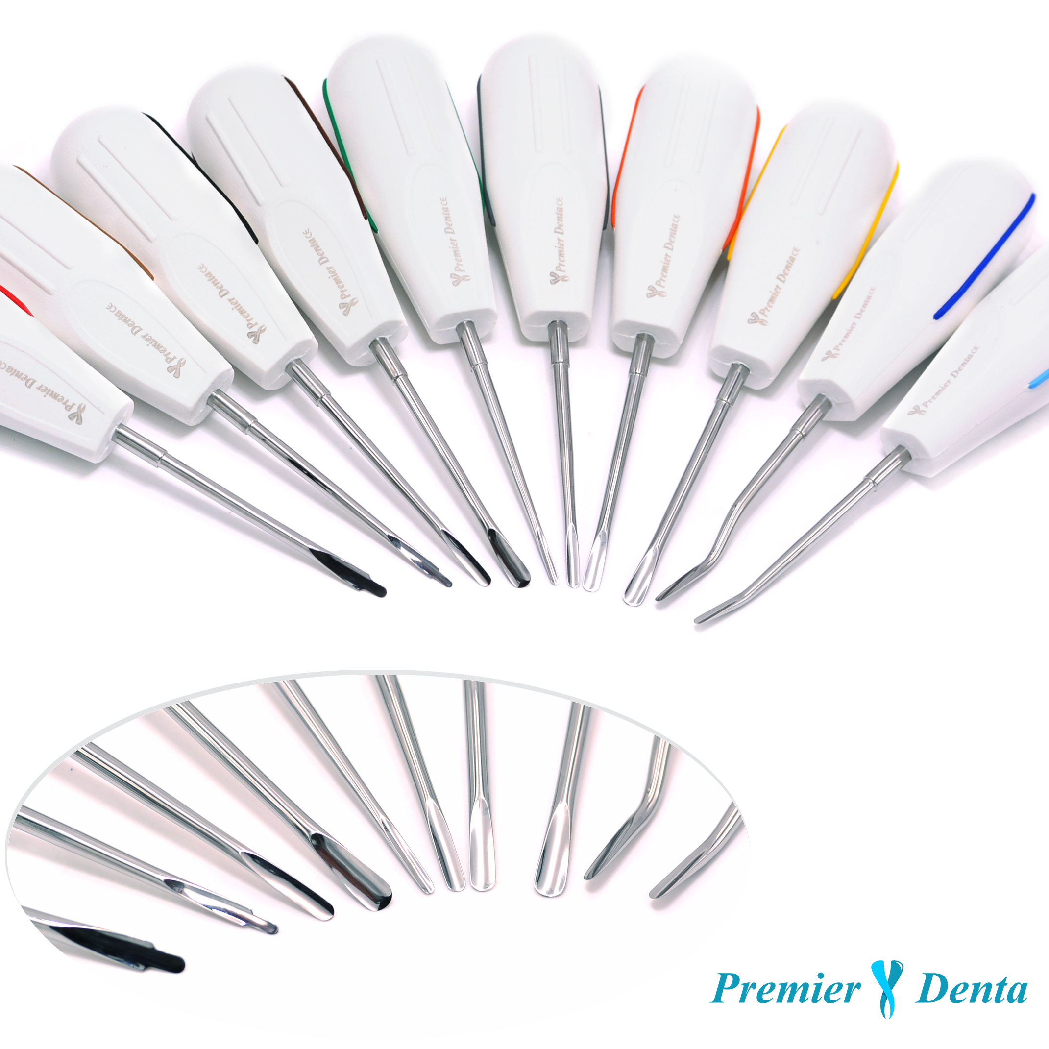 Elevator cu maner plastic luxator fin ascutit Elevator cu maner plastic luxator fin ascutit