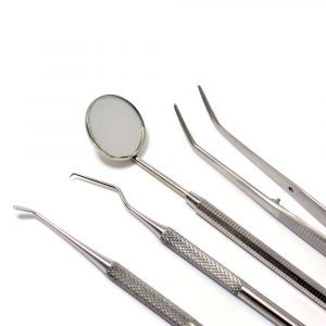 Trusa de consultatie stomatologie 4 piese x10 seturi
