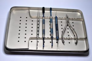 Cutie sterilizare cu suport 29x19x4.5 cm