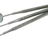 Oglinda dentara cu maner hexagonal 1902