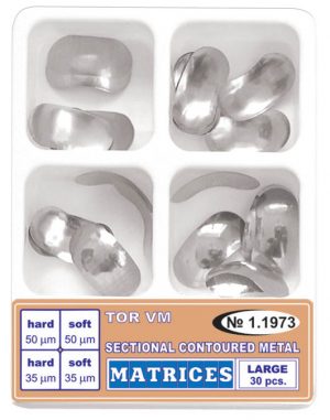 Matrici metalice interdentare tip PALODENT set Large 11973