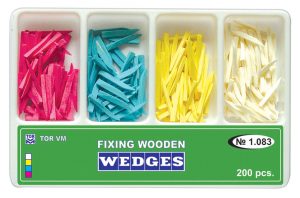 Icuri pene interdentare din lemn set 1083