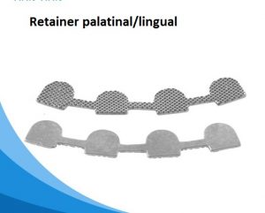 Retainer metalic lingual / palatinal pentru contentie 6buc