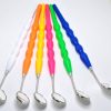 Oglinda cu maner curcubeu plastic colorat