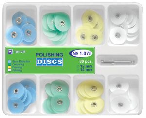 Discuri pentru finisat compozit set 80 buc 1075