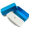 Cutie sterilizare din aluminiu ace endo pentru 72 ace
