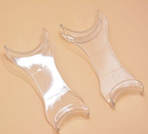 Departator obraz dublu U plastic transparent unilateral x2buc