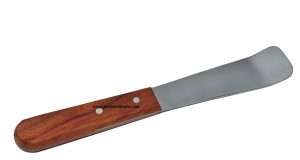 Spatula rigida maner lemn malaxat alginat gips 22cm