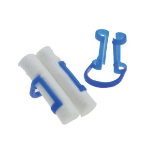 Fixator de rulouri din plastic intraoral portrulou x20buc