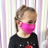 Masca din bumbac cu 2 filtre PM 2.5 cu carbon activ reutilizabila marime mica pentru COPII