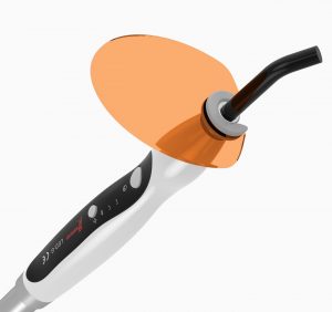 Lampa foto polimerizare Woodpecker LED G cu fir conectat la unit
