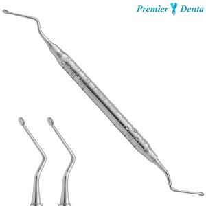 Chiureta alveolara Hemingway curba premium