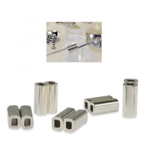 Tubusoare duble paralele atasamente crimpabile pe arc x10buc