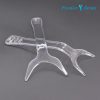 Departator apasator de buze plastic transparent