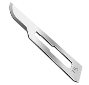 Lame chirurgicale sterile otel carbonic Lux Sutures 100buc