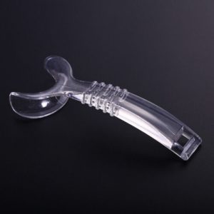 Departator bucal unicomisural tip V plastic transparent x2 buc
