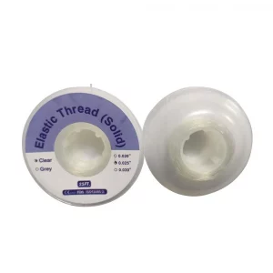 Fir elastic cauciuc solid pentru ligaturi orto 7.5m