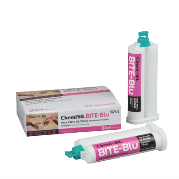 ChemiSil Bite-Blu BE material amprenta ocluzala 2x 50ml ChemiSil Bite-Blu BE material amprenta ocluzala 2x 50ml