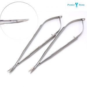 Foarfeca Castroviejo 17cm microchirurgie extradura supercut premium