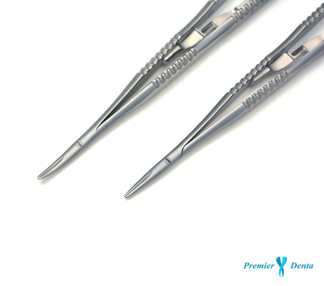 Portac pensa microchirurgie Castroviejo 17cm extrafin varfuri diamantate Portac pensa microchirurgie Castroviejo 17cm extrafin varfuri diamantate - imagine 2