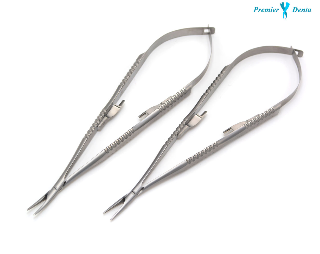 Portac pensa microchirurgie Castroviejo 17cm extrafin varfuri diamantate Portac pensa microchirurgie Castroviejo 17cm extrafin varfuri diamantate