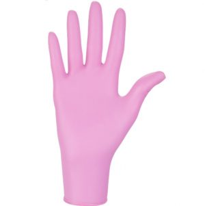 Manusi nitril nepudrate Nitrylex color Mercator cutie 100buc