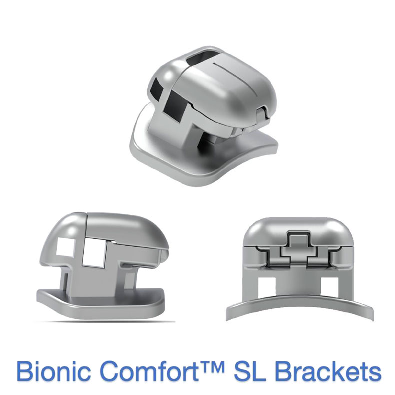 Bracketi metalici autoligaturanti Comfort Bionic Passive PW Ortho Bracketi metalici autoligaturanti Comfort Bionic Passive PW Ortho
