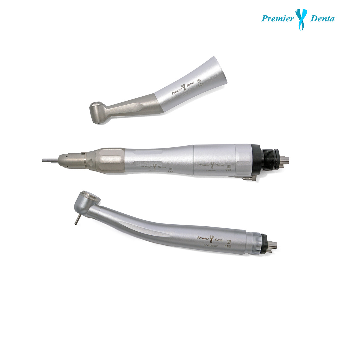 Set FX+ turbina cu LED piesa dreapta contraunghi si micromotor 4 piese Premier Denta Set FX+ turbina cu LED piesa dreapta contraunghi si micromotor 4 piese Premier Denta - imagine 2