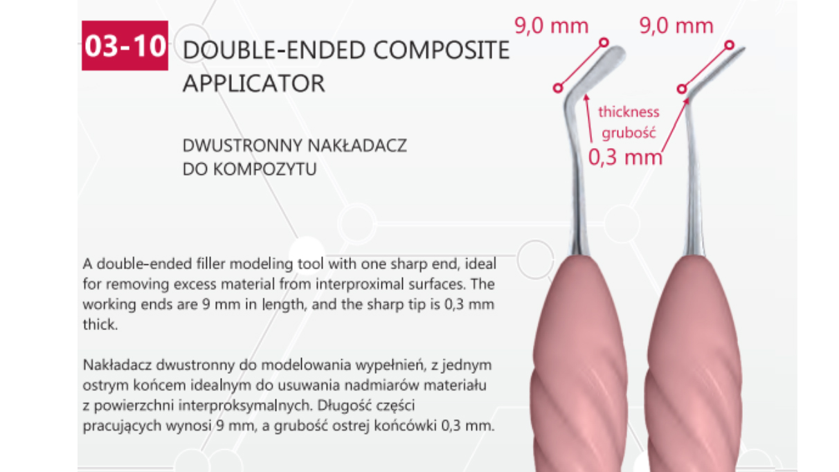 Spatula dubla mica modelat compozit cu maner ergonomic din silicon Verdent 03-10 Spatula dubla mica modelat compozit cu maner ergonomic din silicon Verdent 03-10 - imagine 2