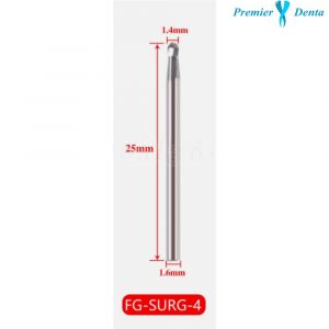 Freza globulara extradura turbina 25mm FG SURG Syndent - FG surg 4 ISO 014
