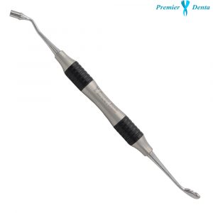 Bone carrier tip lingurita cu compactor pentru materiale dentare